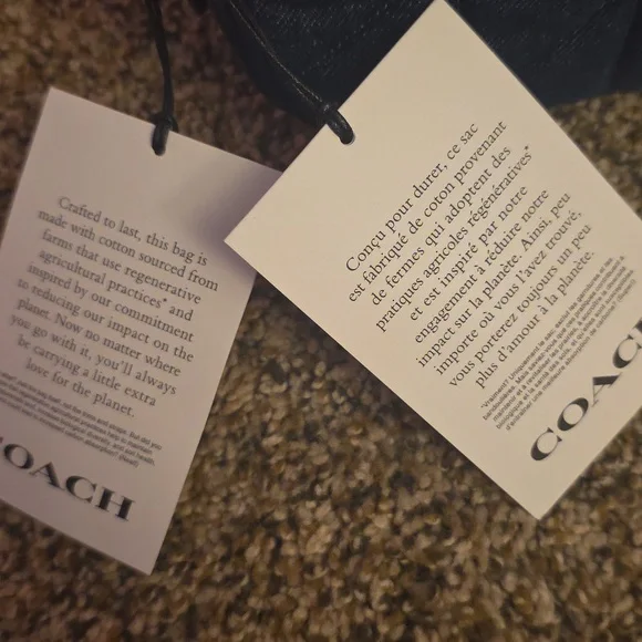 NWT Coach Mini Jamie Camera Bag in signature denim - Picture 3 of 5